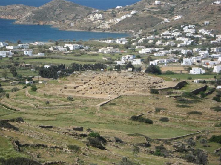 Kolitsani View Hotel Ios Chora Bagian luar foto